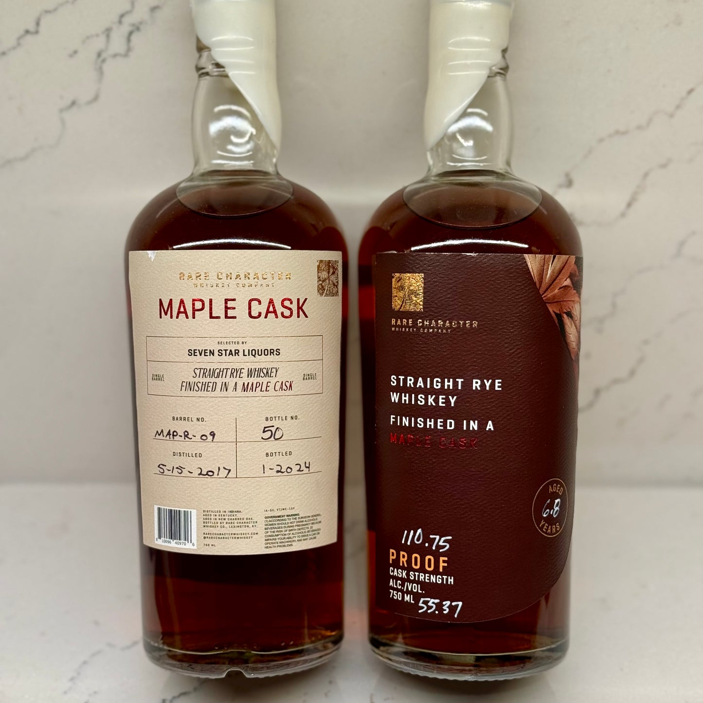 Rare Character Maple Cask Rye Barrel Pick