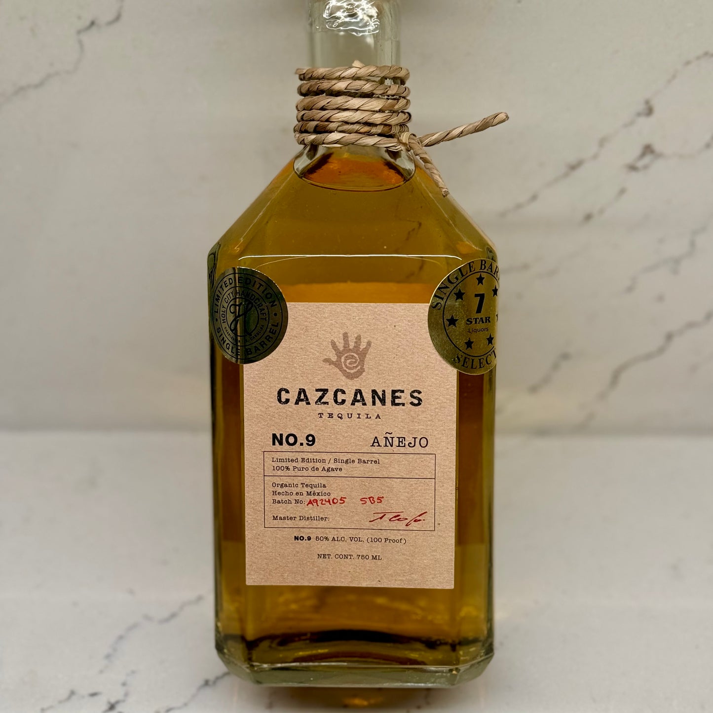 Cazcanes No. 9 Anejo Barrel Pick Tequila